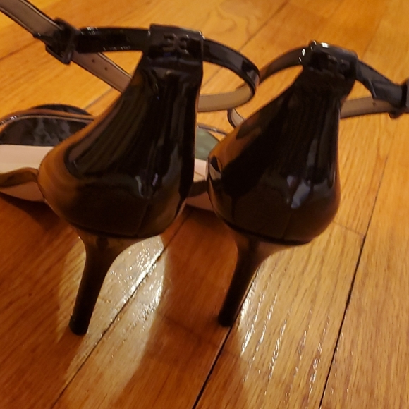 Sam Edelman Black Patent Leather Sandals - Picture 5 of 5